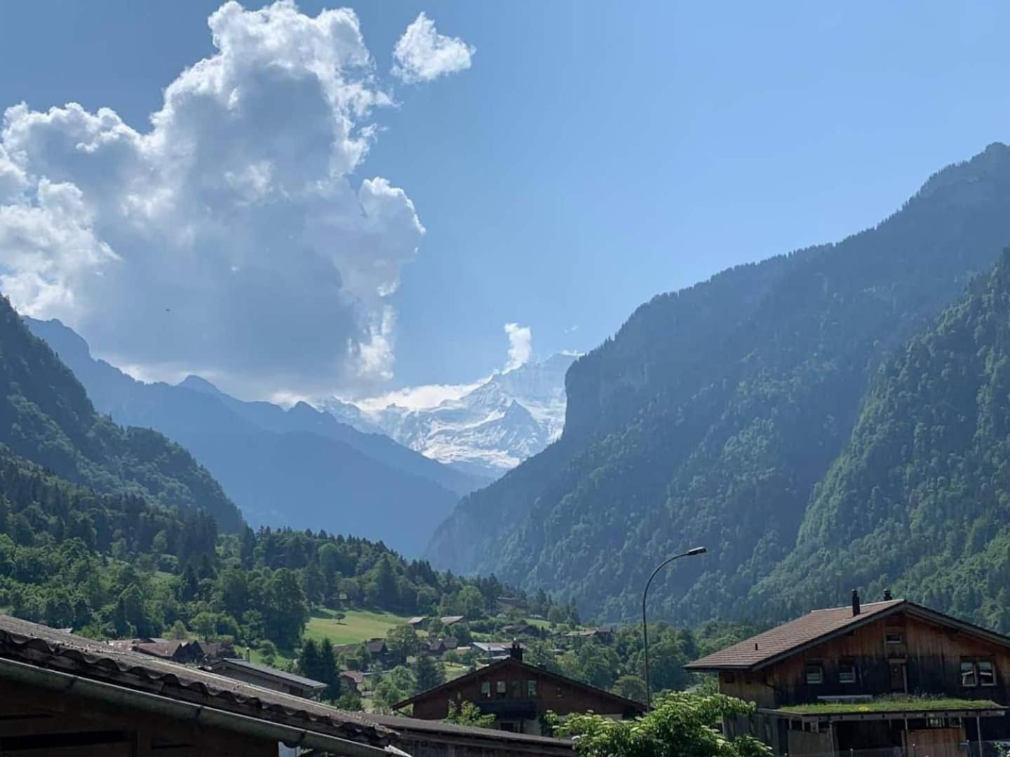 Charming Alpine Retreat By Apartments Capricorn Gsteigwiler Luaran gambar