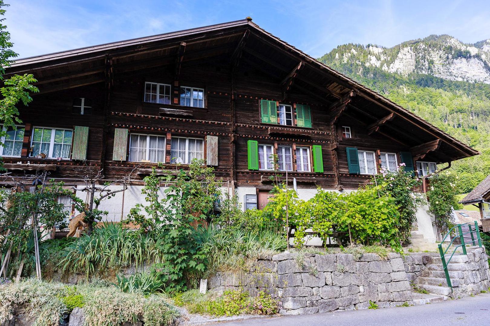 Charming Alpine Retreat By Apartments Capricorn Gsteigwiler Luaran gambar